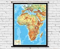 Africa Physical Map