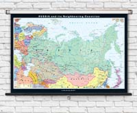 Russia Poltical Map