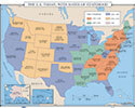 U.S. Today, with Dates of Statehood