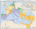 Europe & the Byzantine Empire, c. 526 CE