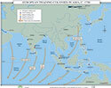 European Trading Colonies in Asia, c. 1750