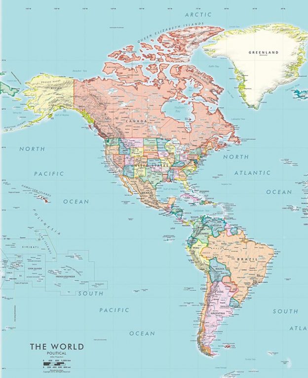 cartographic map miller projection, world maps online