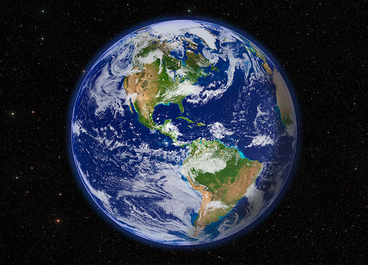 Satellite Earth image