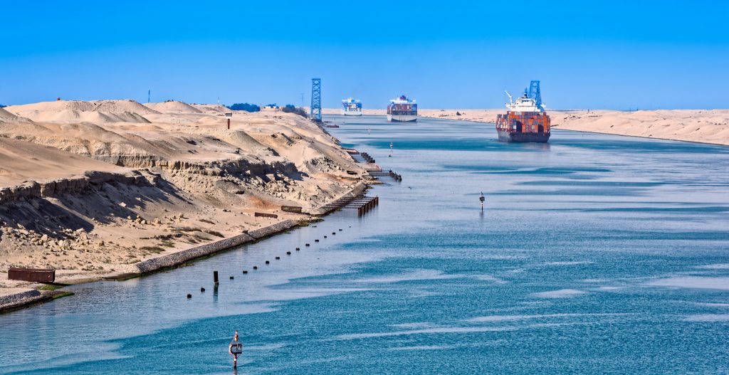 Suez canal today